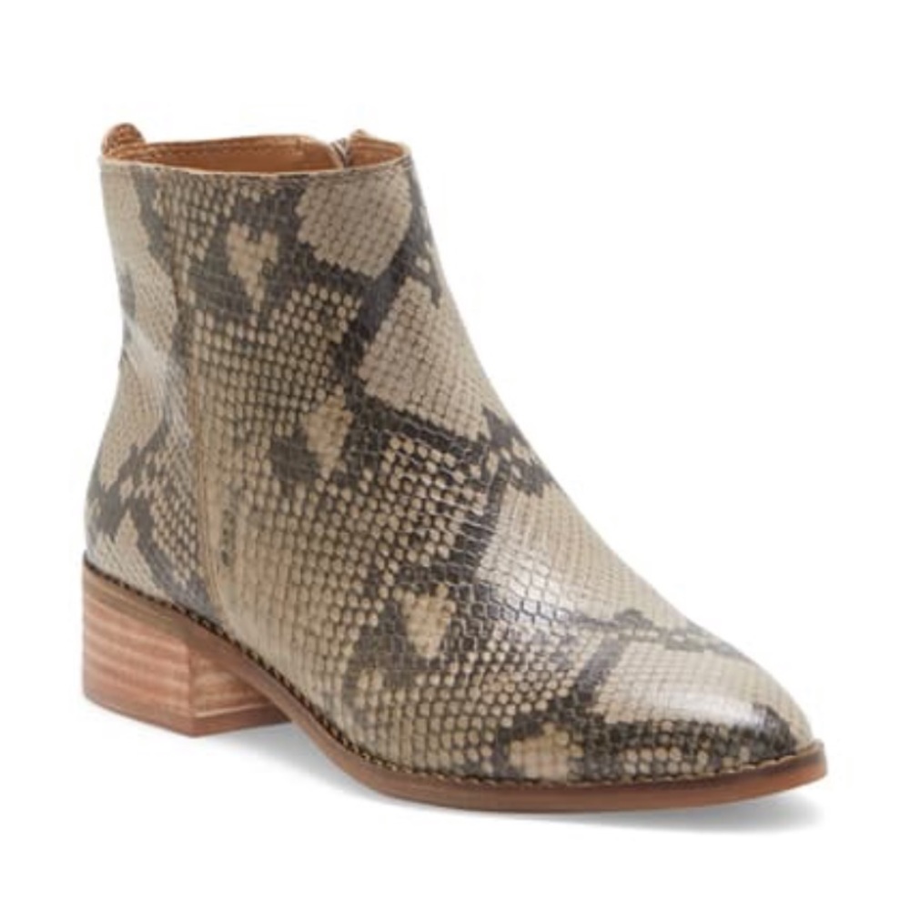 Lucky Brand Leather Bootie